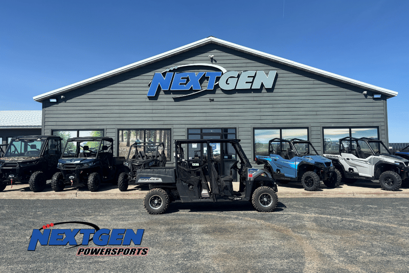 Used Polaris RANGER CREW 5704 EPS SILVER PEARL Premium Silver