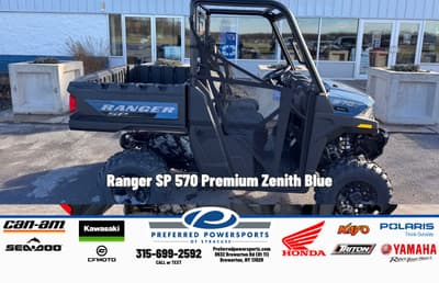 BOATZON | Polaris Ranger SP 570 Premium Zenith Blue 2026