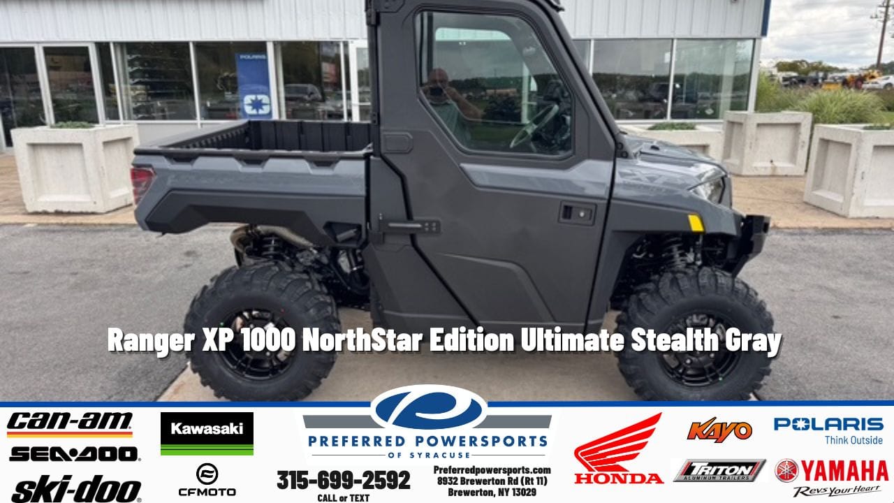 New Polaris Ranger XP 1000 Northstar Edition Ultimate Stealth Gray