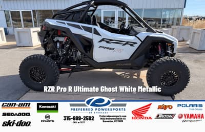 BOATZON | Polaris RZR Pro R Ultimate Ghost White Metallic 2026