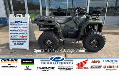 BOATZON | Polaris Sportsman 450 HO Sage Green 2026