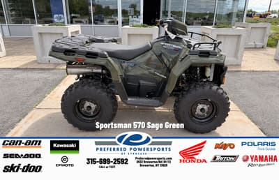 BOATZON | Polaris Sportsman 570 Sage Green 2026