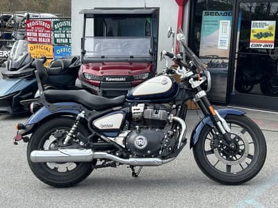 BOATZON | Royal Enfield Super Meteor 650 Celestial Blue 2024