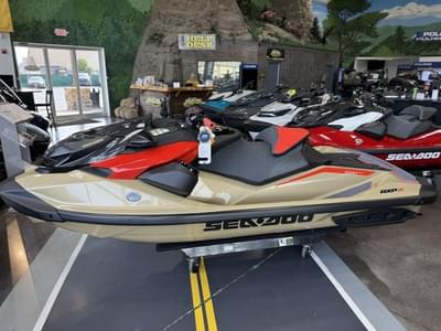 BOATZON | Sea-Doo RXPX 325 Tech BRP Premium A iBR Metallic Tan  Lava Red 2025