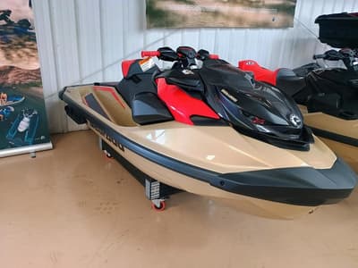 BOATZON | Sea-Doo RXPX 325 Tech BRP Premium A iBR Metallic Tan  Lava Red 2025