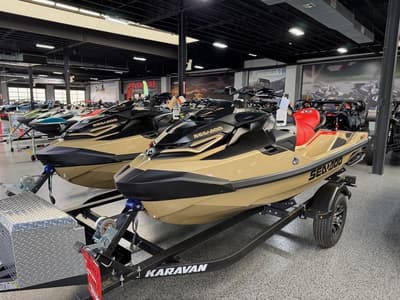 BOATZON | Sea-Doo RXT X 325 METALLIC TAN  TRAILER PACKAGE 2026