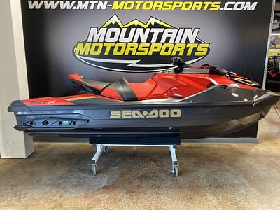BOATZON | Sea-Doo RXTX 300 IBR  Sound System Eclipse Black and Lava Red 2020