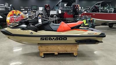 BOATZON | Sea-Doo RXTX 325 Metallic Tan  Lava Red Premium 2025