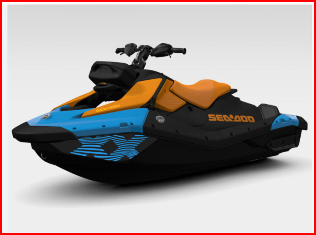 2026 Sea-Doo Spark 1up Trixx 90 w Sound SystemGulfstream Blue - Sold Boat