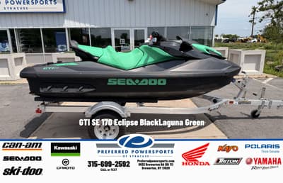 BOATZON | SeaDoo GTI SE 170 wiDF Eclipse BlackLaguna Green 2026