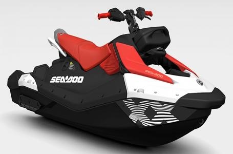 2026 Sea-Doo SeaDoo Spark Trixx 3 Up 90 wAudio Dragon RedBright White 2026 - Sold Boat