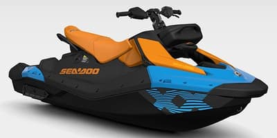 BOATZON | SeaDoo Spark Trixx 3 Up 90 wAudio Gulfstream BlueOrange Crush 2026