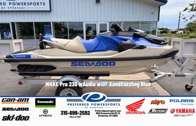 BOATZON | SeaDoo Wake Pro 230 wAudio wiDF SandDazzling Blue 2026