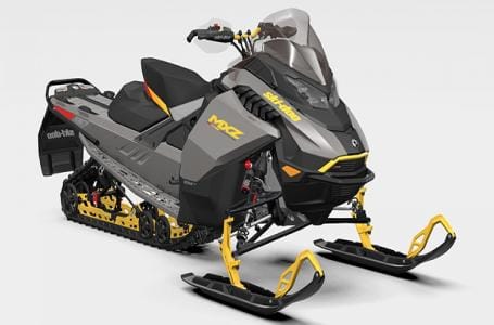 New SkiDoo 850 MXZ Adrenaline 129 wBlizzard Pkg Monument Grey 2026