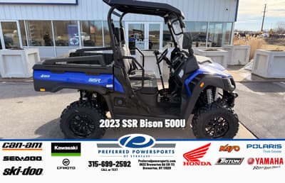 BOATZON | SSR Motorsports SSR Bison 500U 4x4 Blue 2023 BOATZON | SSR Motorsports SSR Bison 500U 4x4 Blue 2023