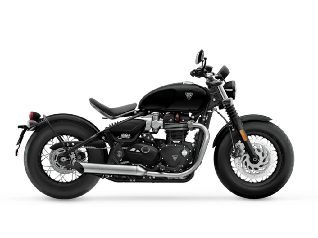 2026 Triumph Bonneville Bobber Jet black - Sold Boat