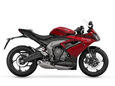 BOATZON | Triumph Daytona 660 Carnival Red  Sapphire Black 2026