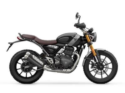 BOATZON | Triumph Scrambler 400 X Phantom Black  Silver Ice 2025