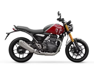BOATZON | Triumph Speed 400 Carnival Red  Storm Grey 2025