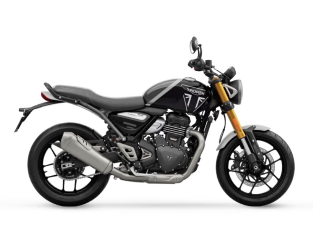 Triumph Speed 400 Phantom Black  Storm Grey 2025