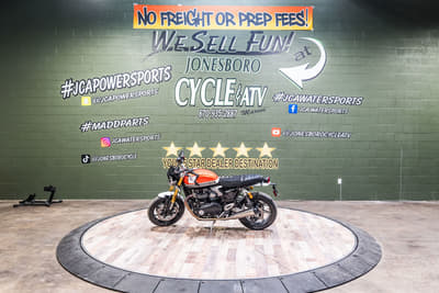 BOATZON | Triumph Speed Twin 1200 RS Baja OrangeSapphire black 2026