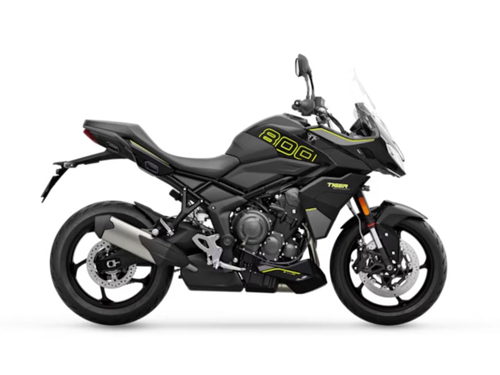 New Triumph Trident 660 Triple Tribute Edition Sapphire Black and