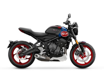 BOATZON | Triumph Trident 660 Triple Tribute Edition Sapphire Black and Cobalt Blue 2026