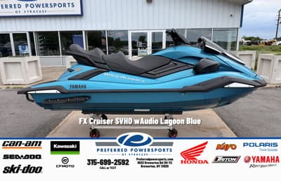 BOATZON | Yamaha FX Cruiser SVHO wAudio SP Lagoon Blue 2026