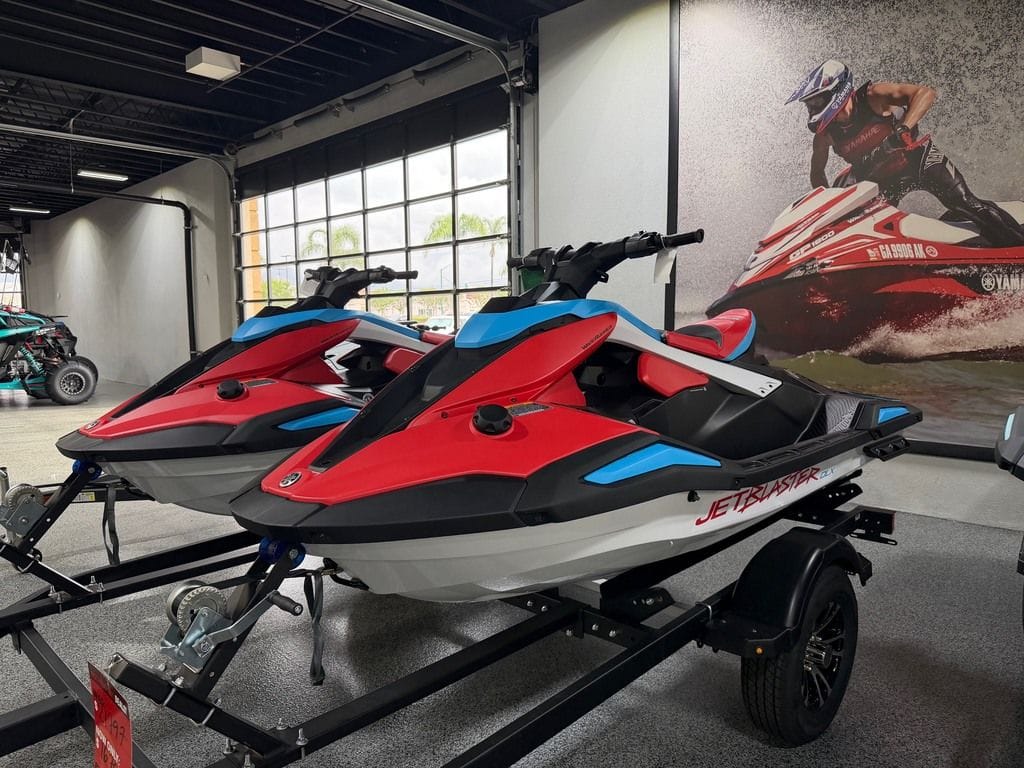 New Yamaha JETBLASTER DLX 2 REDBLACK TRAILER PACKAGE 2025 for sale