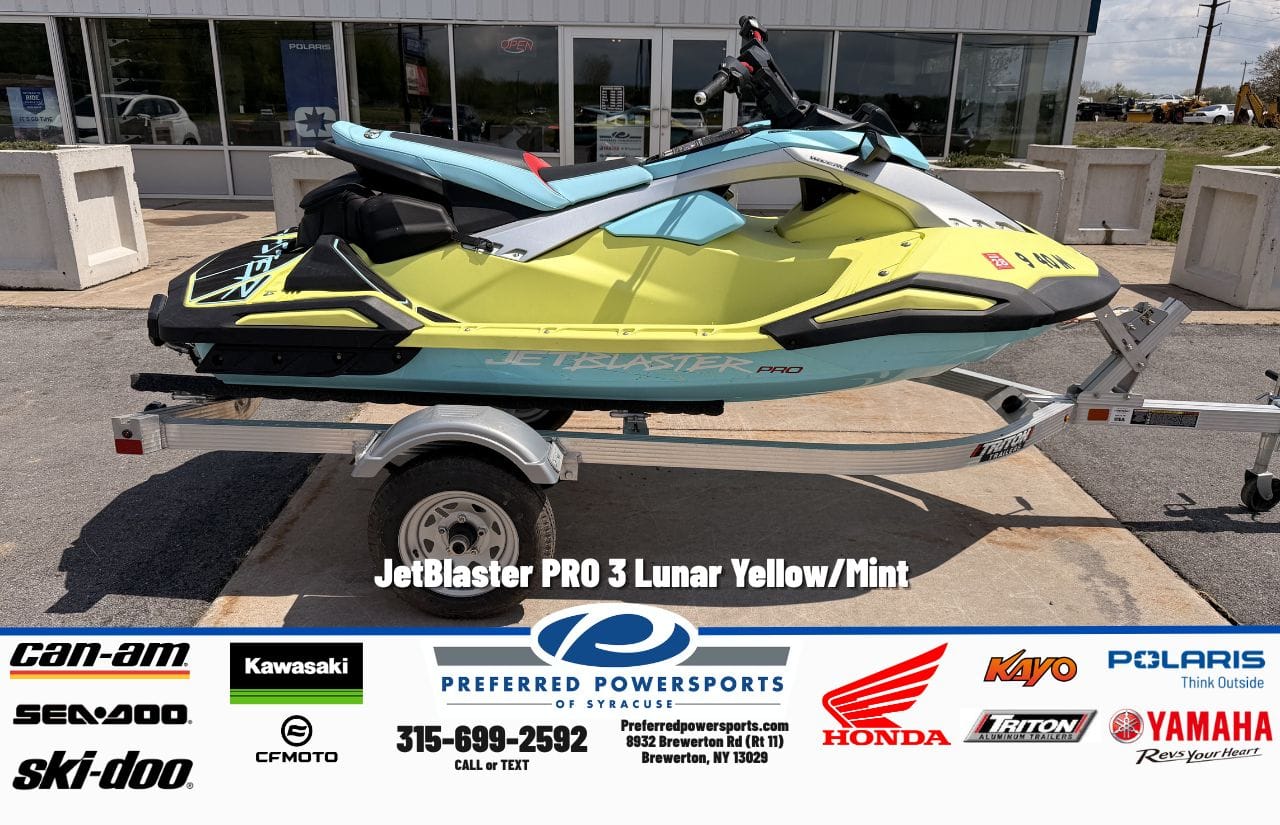 Used Yamaha JetBlaster PRO 3 Lunar YellowMint 2025 for sale in