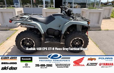 BOATZON | Yamaha Kodiak 450 EPS XTR Moss GreyTactical Black 2026