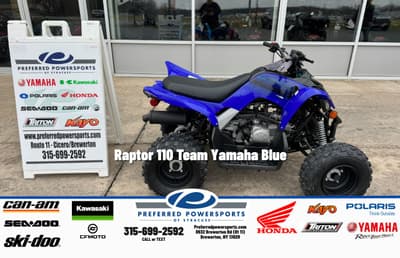 BOATZON | Yamaha Raptor 110 Team Yamaha Blue 2026
