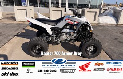 BOATZON | Yamaha Raptor 700 Armor Grey 2026