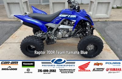 BOATZON | Yamaha Raptor 700R Team Yamaha Blue 2026 BOATZON | Yamaha Raptor 700R Team Yamaha Blue 2026
