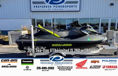 BOATZON | 2015 SeaDoo GTX Limited IS 260 wIBR BOATZON | 2015 SeaDoo GTX Limited IS 260 wIBR