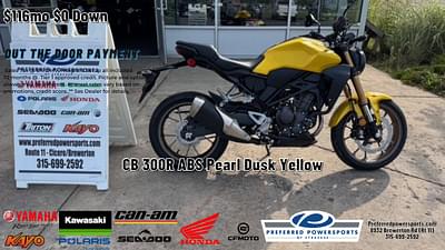 BOATZON | 2024 Honda CB 300R ABS Pearl Dusk Yellow BOATZON | 2024 Honda CB 300R ABS Pearl Dusk Yellow