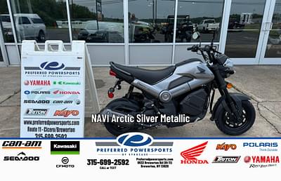 BOATZON | 2024 Honda NAVI Arctic Silver Metallic BOATZON | 2024 Honda NAVI Arctic Silver Metallic