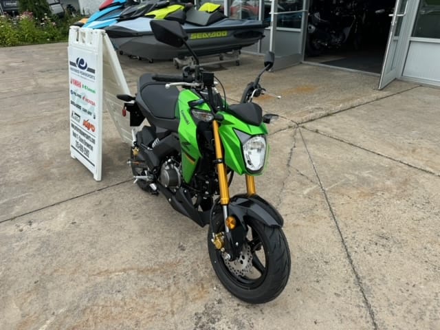 New Kawasaki Z125 Pro Candy Lime Green 2024 for sale in Brewerton
