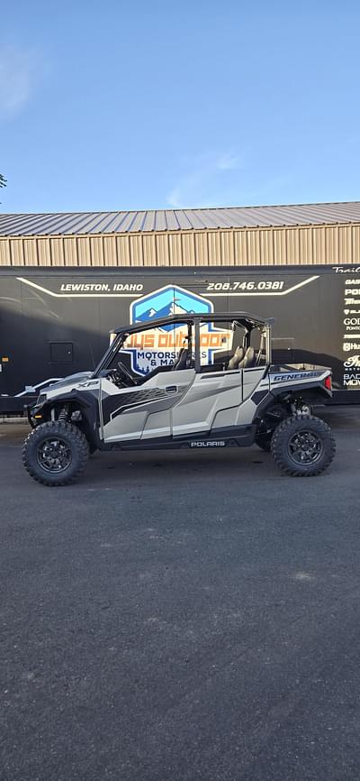 BOATZON | 2024 Polaris Industries GENERAL XP4 1000 ULTIMATE  M SILVER QUARTZ Ultimate