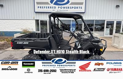 BOATZON | 2025 CanAm Defender XT HD10 Stealth Black BOATZON | 2025 CanAm Defender XT HD10 Stealth Black