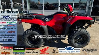 BOATZON | 2025 Honda Foreman 4x4 Hero Red
