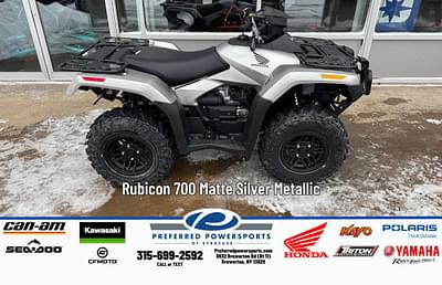 BOATZON | 2025 Honda Rubicon 700 Matte Silver Metallic