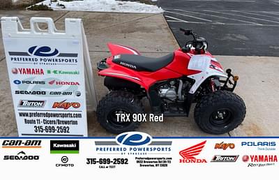 BOATZON | 2025 Honda TRX 90X Red