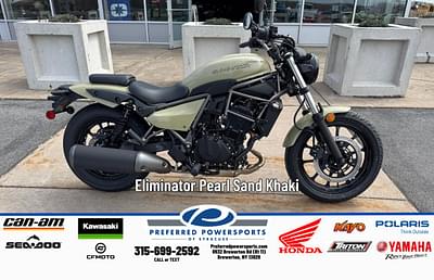BOATZON | 2025 Kawasaki Eliminator Pearl Sand Khaki