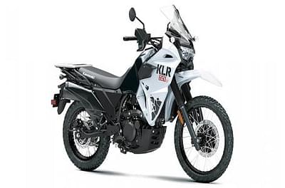 BOATZON | 2025 Kawasaki KLR 650 S ABS Pearl Crystal WhiteMetallic Carbon Gray BOATZON | 2025 Kawasaki KLR 650 S ABS Pearl Crystal WhiteMetallic Carbon Gray