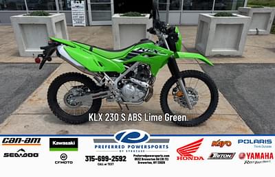 BOATZON | 2025 Kawasaki KLX 230 S ABS Lime Green