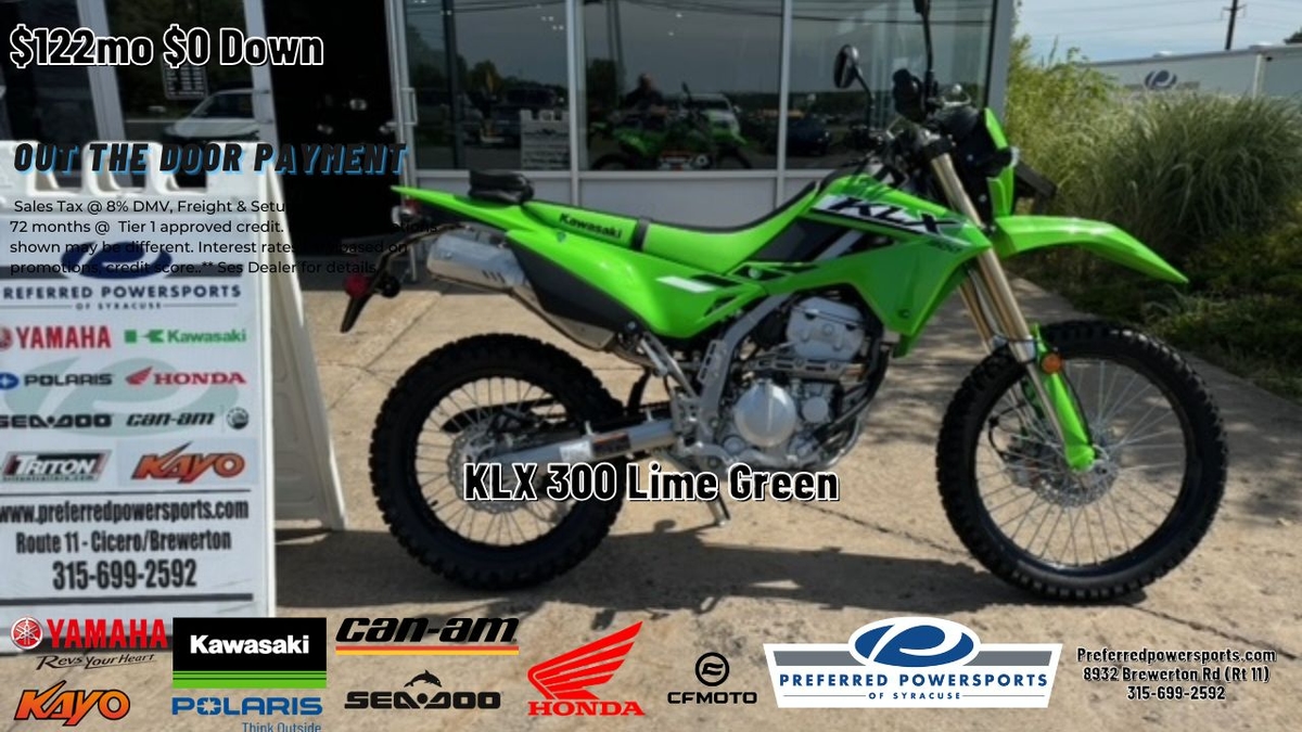2025 Kawasaki Kawasaki KLX 300 Lime Green 2025 - Sold Boat