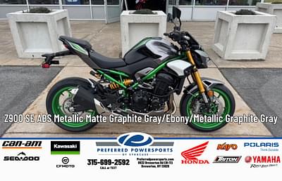 BOATZON | 2025 Kawasaki Z900 SE ABS Metallic Matte Graphite GrayEbonyMetallic Graphite Gray