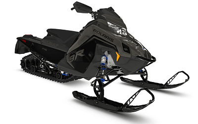 BOATZON | 2025 Polaris 9R Switchback Assault 146  Shadow GreyBlack