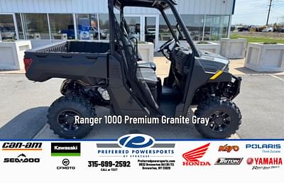 BOATZON | 2025 Polaris Ranger 1000 Premium Granite Gray